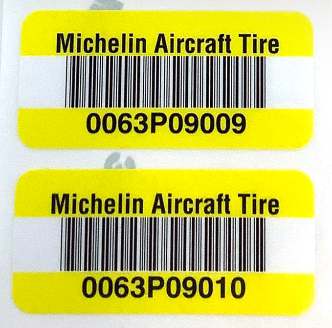 Tire Tracking Labels