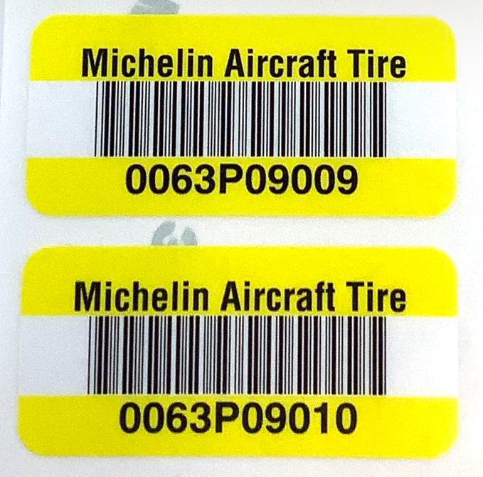 AKSHATENTERPRIES small vinyl barcode sticker for sleeves, glasses