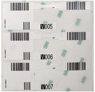 Airbag Tracking Labels