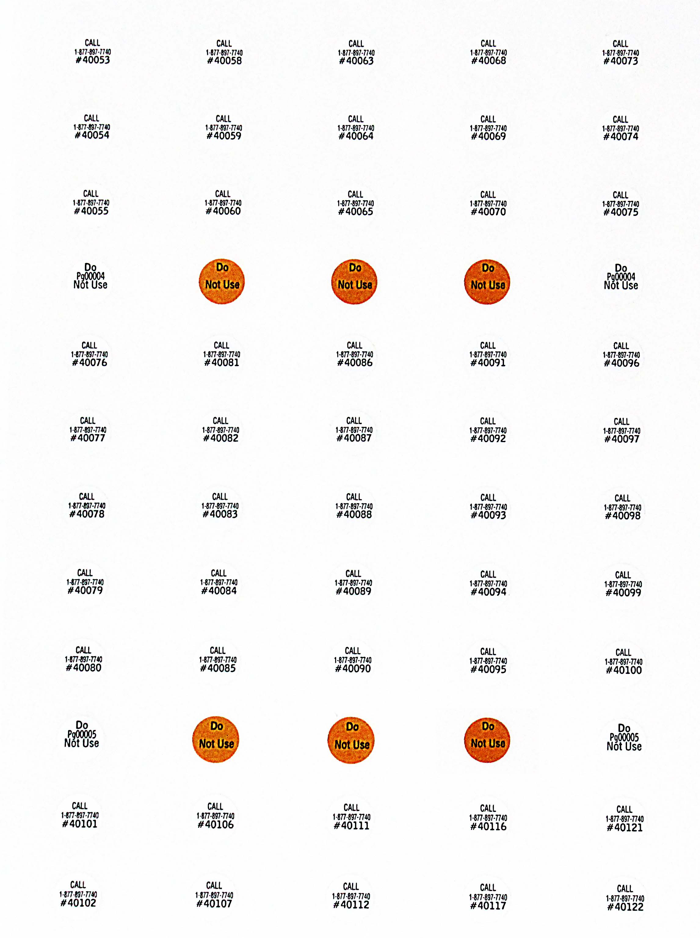 Wildlife Tracking Labels