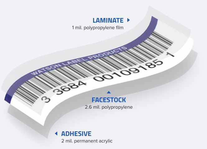 Barcode roll labels sizes