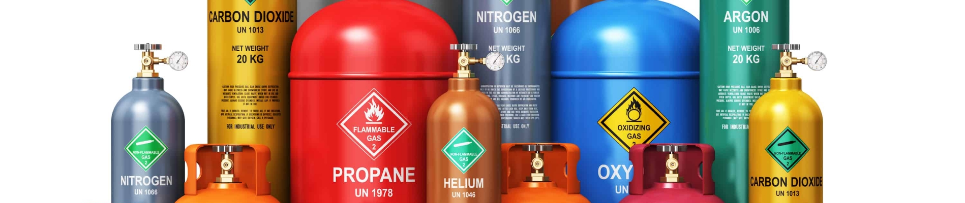 Gas Cylinder Labels