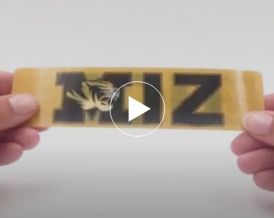 Video of Lenticular Bookmark
