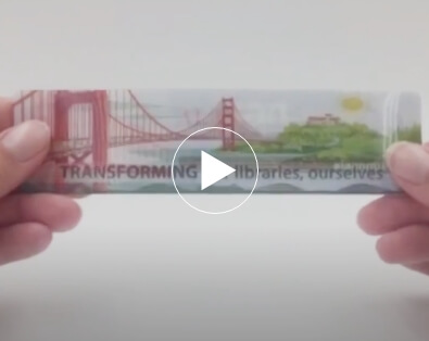 Video of Lenticular Bookmark